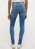Damskie Spodnie Dzinsowe Mustang Jeans Shelby Slim Denim Blue 402 - 1013585-5000-402