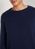 Tom Tailor Textured Sweater Sky Captain Blue Non Solid - 1016090-13684 Tom Tailor Textured Sweater Sky Captain Blue Non Solid - 1016090-13684
