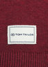 Meski Sweter Tom Tailor Doublepack V Neck Knit Warm Wine Melange - 1030935-18648