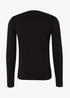 Meski Sweter Tom Tailor Basic V Neck Sweater Black - 1012820-29999