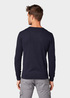 Tom Tailor Basic V Neck Sweater Knitted Navy Melange - 1012820-13160