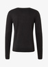 Meski Sweter Tom Tailor Simple Knitted Jumper Black Grey Melange - 1012820-10617