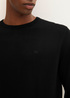 Meski Sweter Tom Tailor Simple Knitted Jumper Black - 1012819-29999