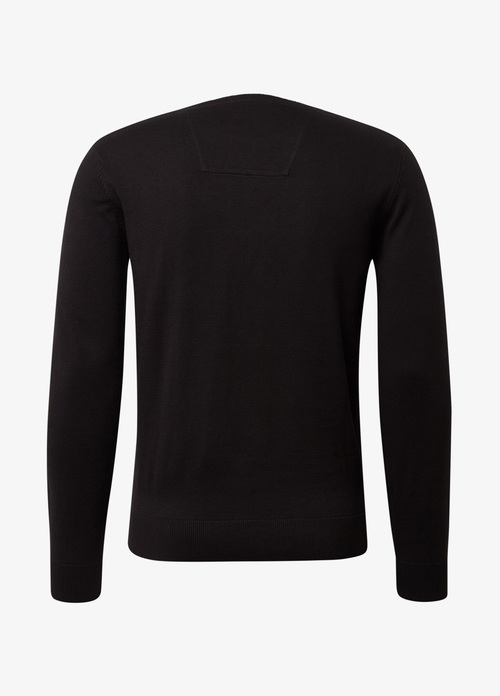 Meski Sweter Tom Tailor Simple Knitted Jumper Black - 1012819-29999
