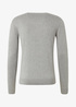 Tom Tailor Simple Knitted Jumper Light Soft Grey Melange - 1012820-14427 Tom Tailor Simple Knitted Jumper Light Soft Grey Melange - 1012820-14427