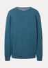 Tom Tailor Mottled Knitted Sweater Dark Green Melange - 1027661-32721