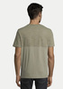 Tom Tailor Tshirt Light Oak Leaf Melange - 1027436-11668