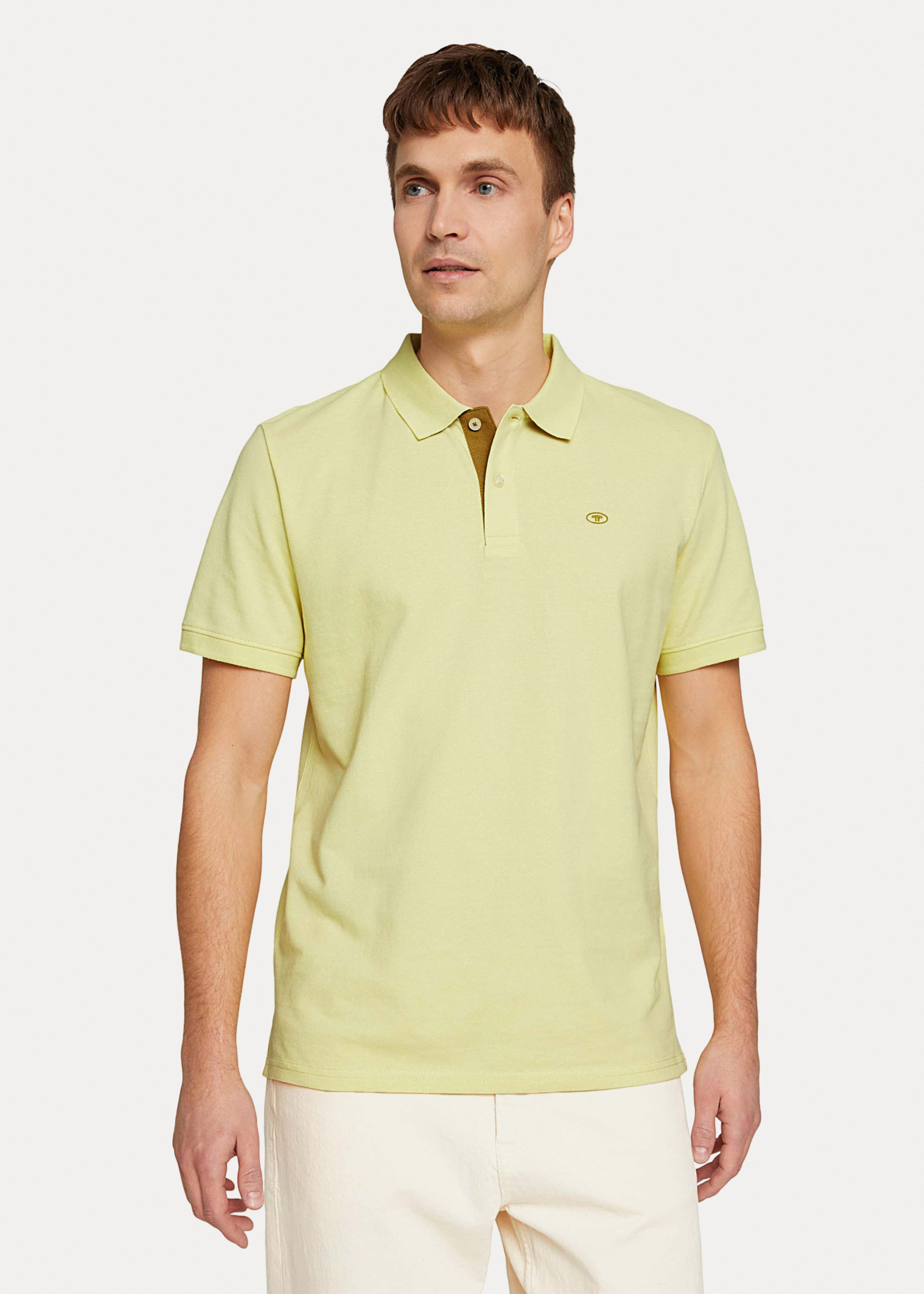 Mska Koszulka Polo Tom Tailor Polo Tee Daffodil Yellow - 1031006-16946