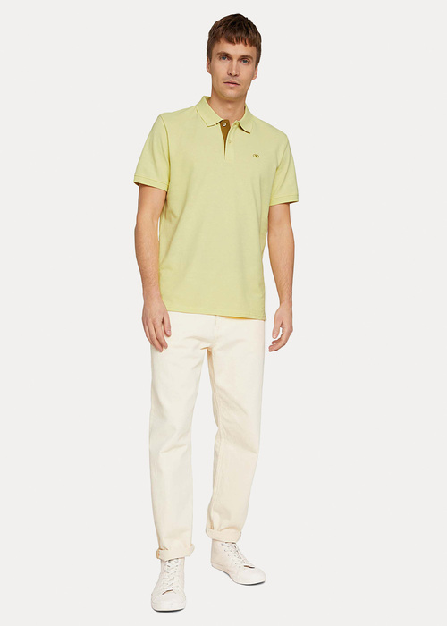 Mska Koszulka Polo Tom Tailor Polo Tee Daffodil Yellow - 1031006-16946