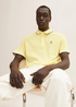 Meska Koszulka Polo Tom Tailor Piqu Polo Shirt Yellow Curd Streaky Two Tone - 1031601-29832
