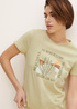Tom Tailor Light T Shirt Light Moderate Olive - 1031764-28725