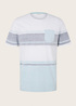 Tom Tailor T Shirt With Chest Pocket Sky Captain Blue - 1031573-10668