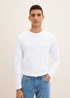 Tom Tailor Long Sleeve T Shirt White - 1036176-20000