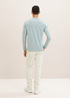 Tom Tailor Long Sleeve T Shirt Light Ice Blue - 1036176-28129