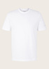 Tom Tailor Basic T Shirt With A Logo Print White - 1035552-20000
