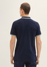 Mska Koszulka Polo Tom Tailor Polo Shirt With Logo Embroidery Sky Captain Blue - 1035571-10668