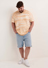 Meski T Shirt Lee Short Sleeve Tie Dye Tee Sunset - L68CPWUG