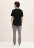 Meski T Shirt Denim Tom Tailor Tshirt Black - 1035581-29999