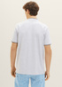 Denim Tom Tailor Tshirt Light Stone Grey Melange - 1035846-15398