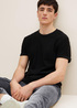 Denim Tom Tailor T Shirt With A Chest Pocket Black - 1030694-29999