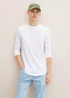 Denim Tom Tailor Basic Long Sleeved Shirt White - 1033022-20000