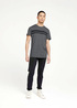Denim Tom Tailor T Shirt With A Logo Print Black Non Solid - 1029965-10723