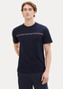 Tom Tailor T Shirt With A Print Navy - 1037803-10668