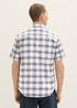 Tom Tailor Shirt Off White Multicolor Check - 1034902-31238