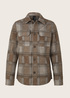 Tom Tailor Shirt Jacket Brown Check - 1032499-30475