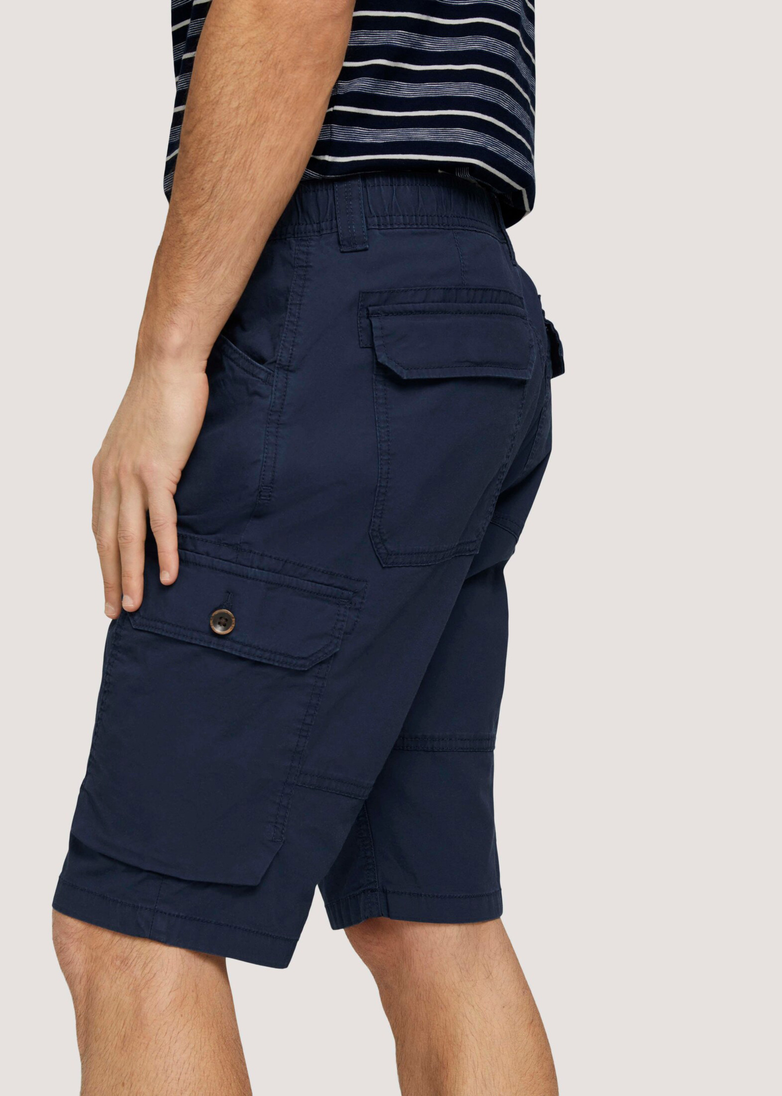 Cargo Size S 1026090-10932 - Sailor Blue Tom Lightweight Shorts Tailor