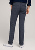 Meskie Spodnie Materialowe Tom Tailor Textured Chinos Navy Grindle Check - 1020451-25904