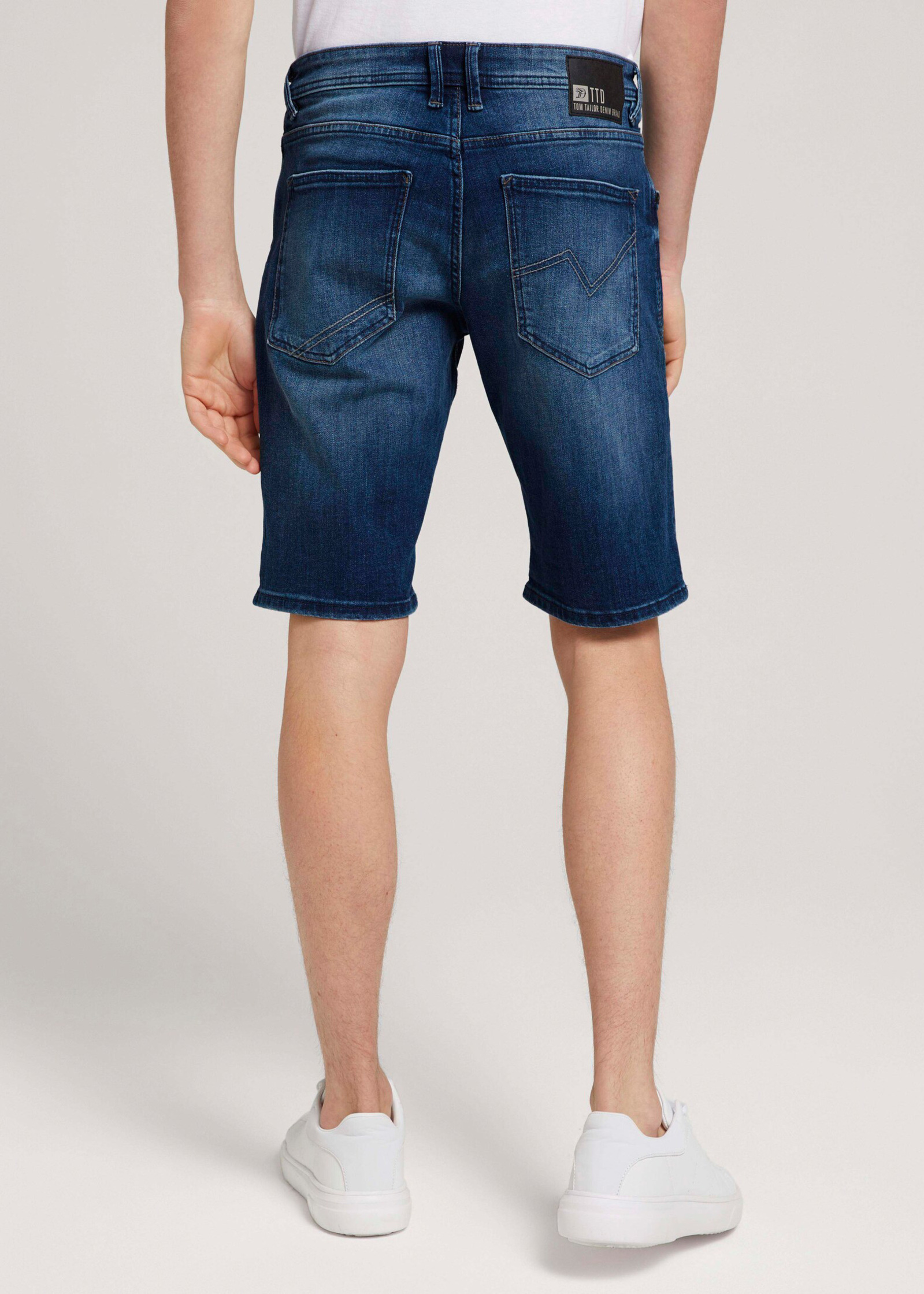 - S Tom Denim Regular Used Stone Mid Size Tailor® Shorts