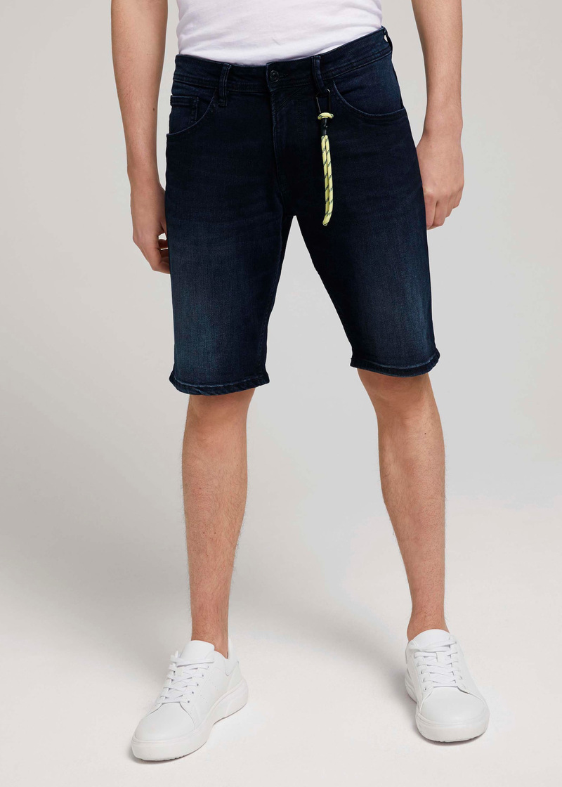 Tom Tailor® Regular Denim Shorts - Blue Black Denim Size XL