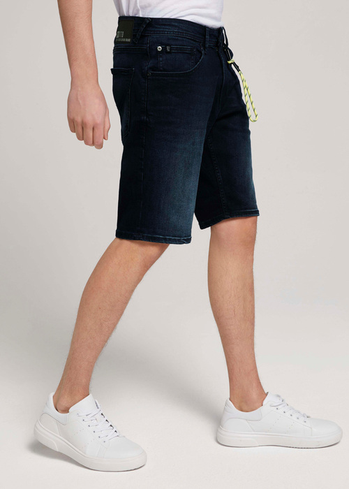 Tom Tailor Regular Denim Shorts Blue Black Denim - 1024511-10170
