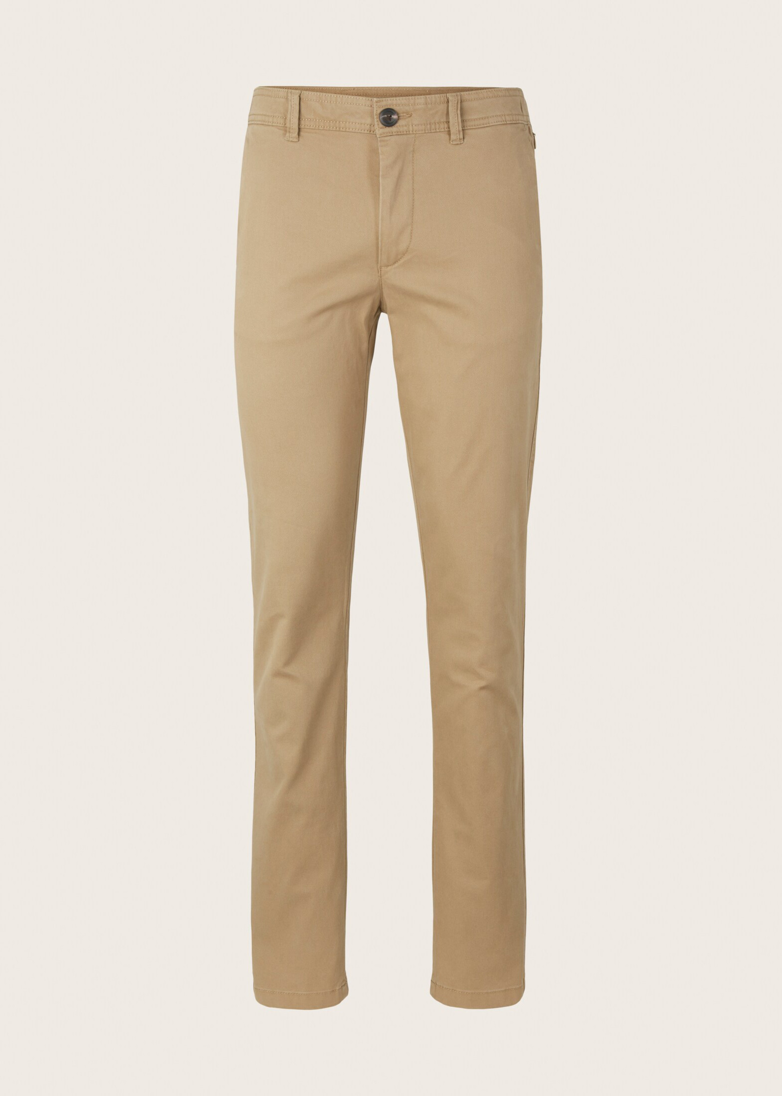 Meskie Spodnie Materialowe Tom Tailor Chinos Slim Everglade Beige - 1032868-11612