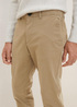 Meskie Spodnie Materialowe Tom Tailor Chinos Slim Everglade Beige - 1032868-11612