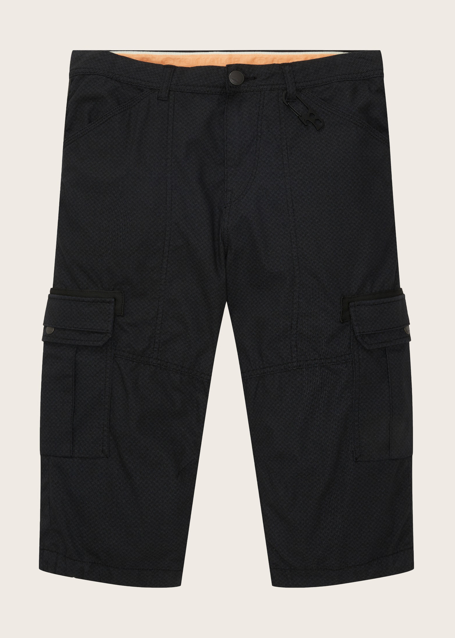Tom Tailor® Shorts Size Navy 32 Check Cargo 
