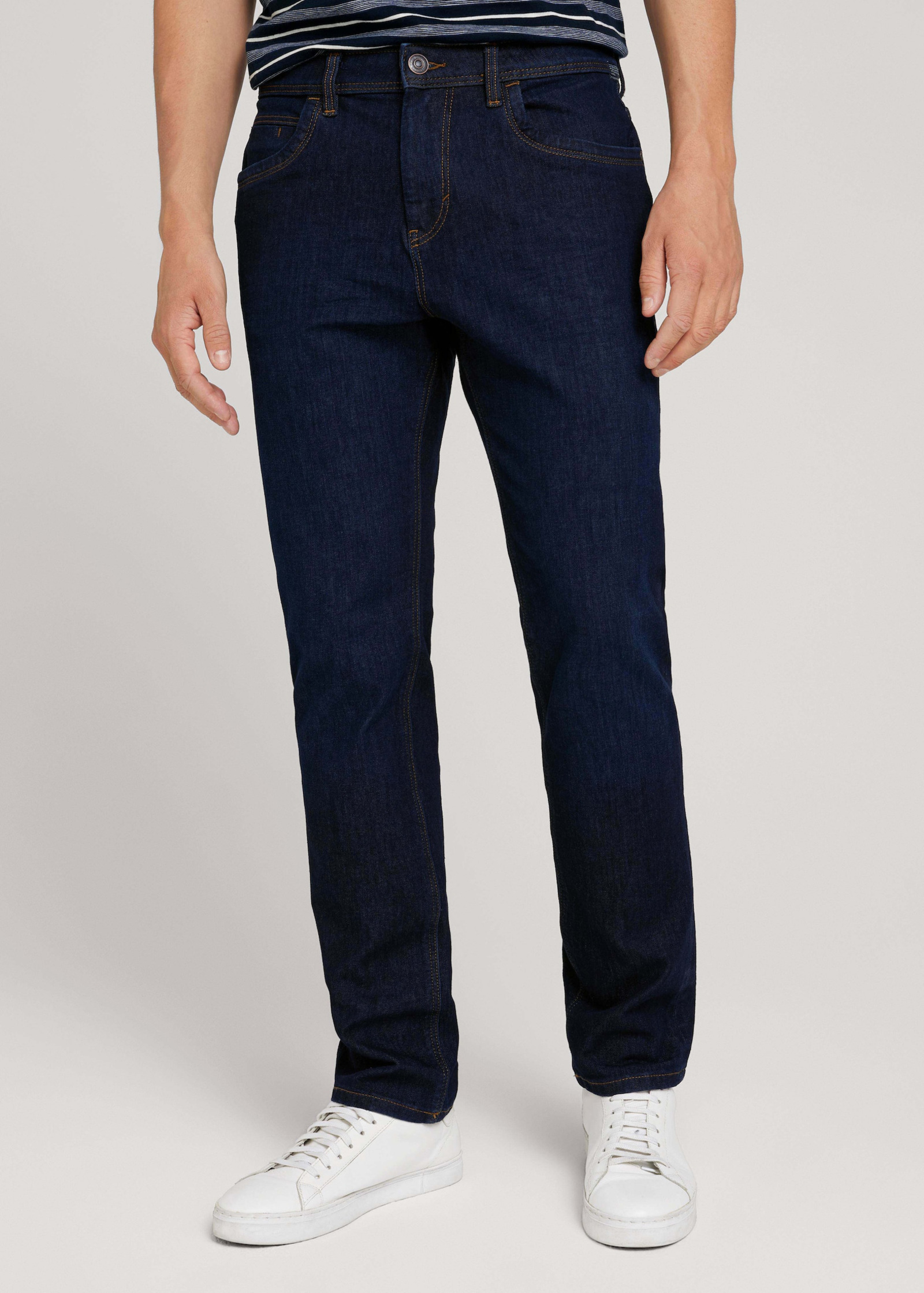 Tom Tailor® Josh Regular Slim Jeans - Rinsed Blue Denim Size 32/32