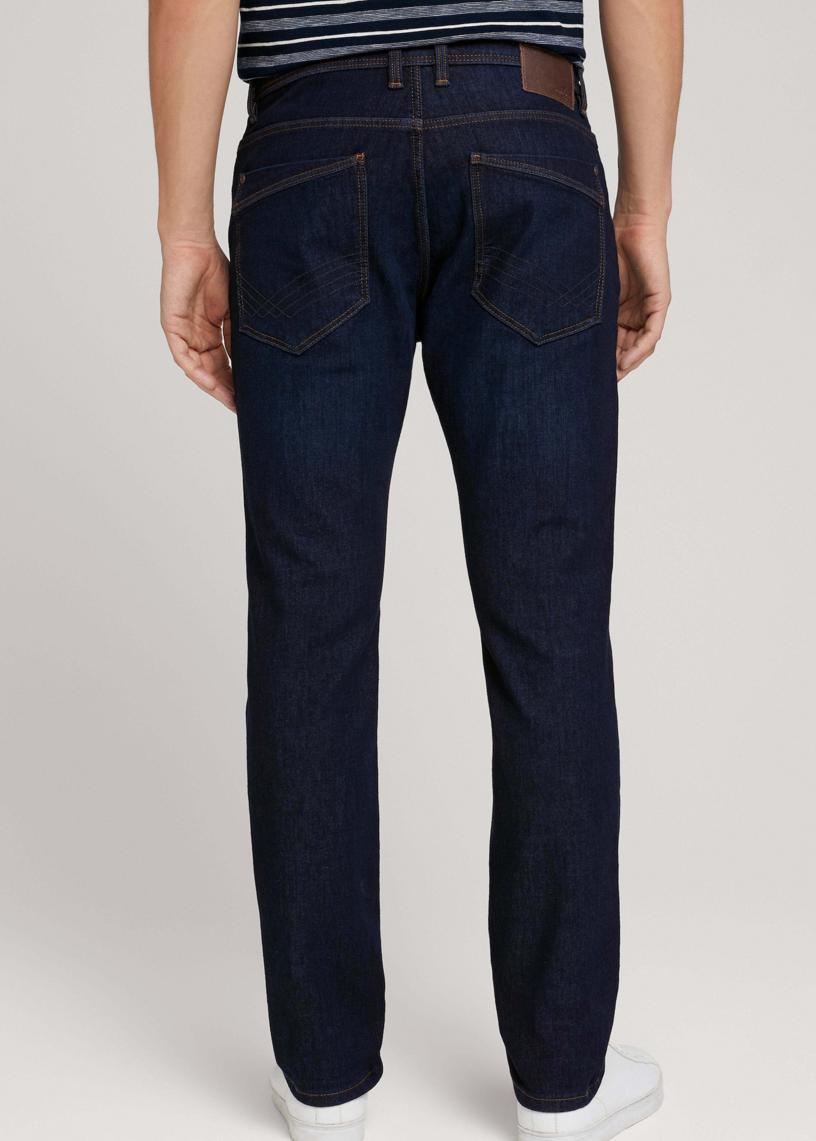 Tom Tailor® Josh Regular Slim Jeans - Rinsed Blue Denim Größe 32/32