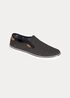 Meskie Buty Wrangler Mitos Slip On Black - WF0901001