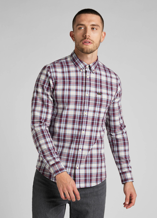 Lee Button Down - Velvet Beet L880DG74 112322559