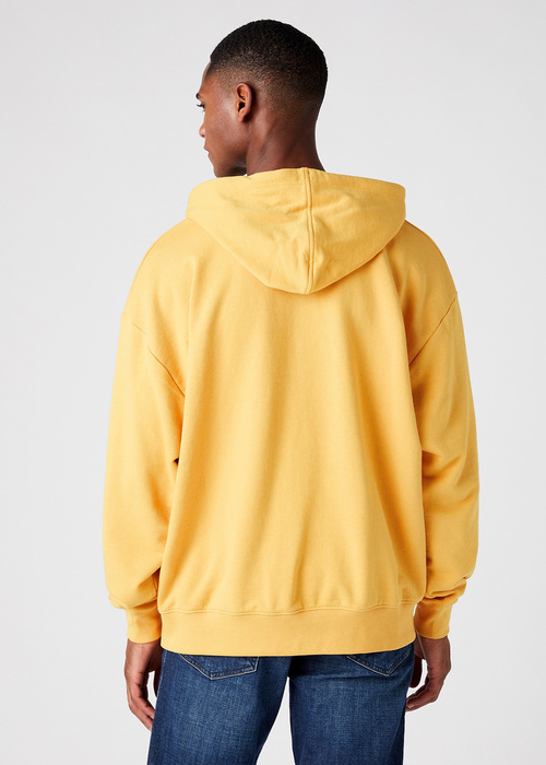 Wrangler 75th Anni Hoodie Yolk Yellow - W645HTY23