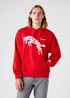 Wrangler 75th Anni Hoodie Chinese Red - W645HTXCJ