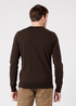 Meski Sweter Wrangler Crewneck Knit Delicioso Brown - W8A02PH38