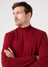 Meski Sweter Wrangler Seasonal Knit Rhubarb Red - W8D12PXRO