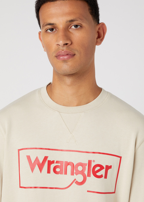 Meska Bluza Wrangler Frame Logo Tee - W662HAC22
