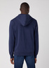 Meska Bluza Wrangler Sign Off Hoodie Real Navy - W651I3XW4
