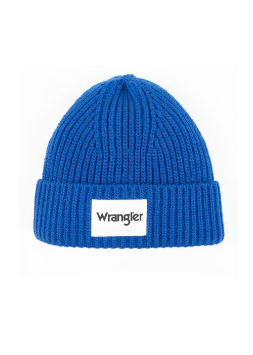 Meska Czapka Zimowa Wrangler Bib Beanie True Blue - W0L1UHF02
