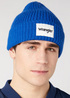 Meska Czapka Zimowa Wrangler Bib Beanie True Blue - W0L1UHF02