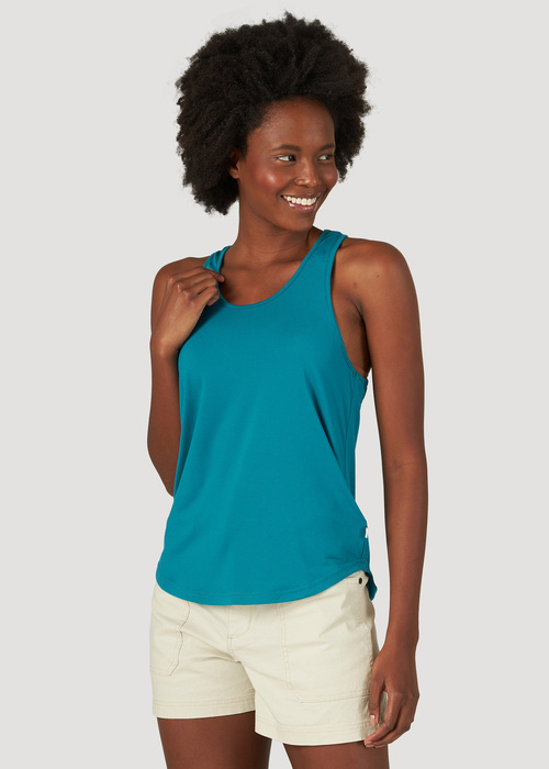 Wrangler ATG Racerback Tank - Exotic Plume WB7CDUB49 112146669